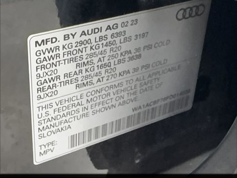 Used 2023 Audi Q7 2.0T Premium w/ Convenience Package AWD/4WD image 54
