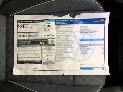 New 2026 Volkswagen Tiguan SEL R-Line image 15