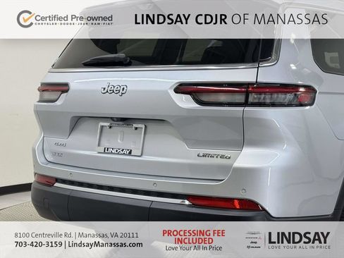 Certified 2023 Jeep Grand Cherokee L Limited w/ Luxury Tech Group II AWD/4WD image 9
