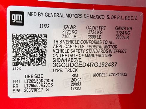 Used 2024 Chevrolet Silverado 1500 Custom Trail Boss w/ LPO, Dark Essentials Package image 36