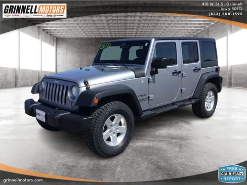 Used 2014 Jeep Wrangler Unlimited Sport w/ Quick Order Package 24S AWD/4WD image 1