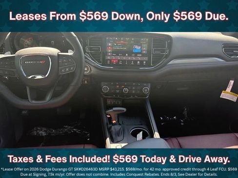 New 2026 Dodge Durango GT AWD/4WD image 23