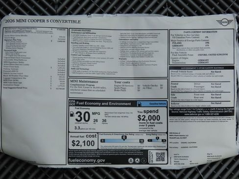New 2026 MINI Cooper S image 17