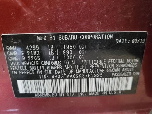 Used 2019 Subaru Impreza 2.0i AWD/4WD image 33