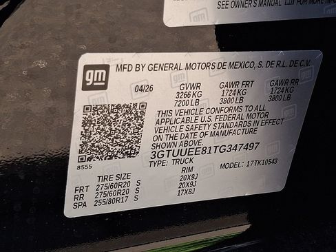 New 2026 GMC Sierra 1500 AT4 w/ AT4 Premium Package AWD/4WD image 17