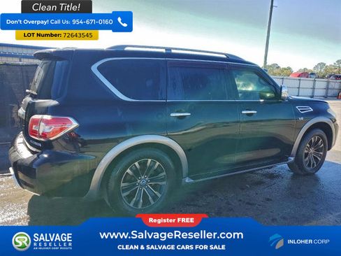 Used 2017 Nissan Armada Platinum w/ Captain Seat Package image 4