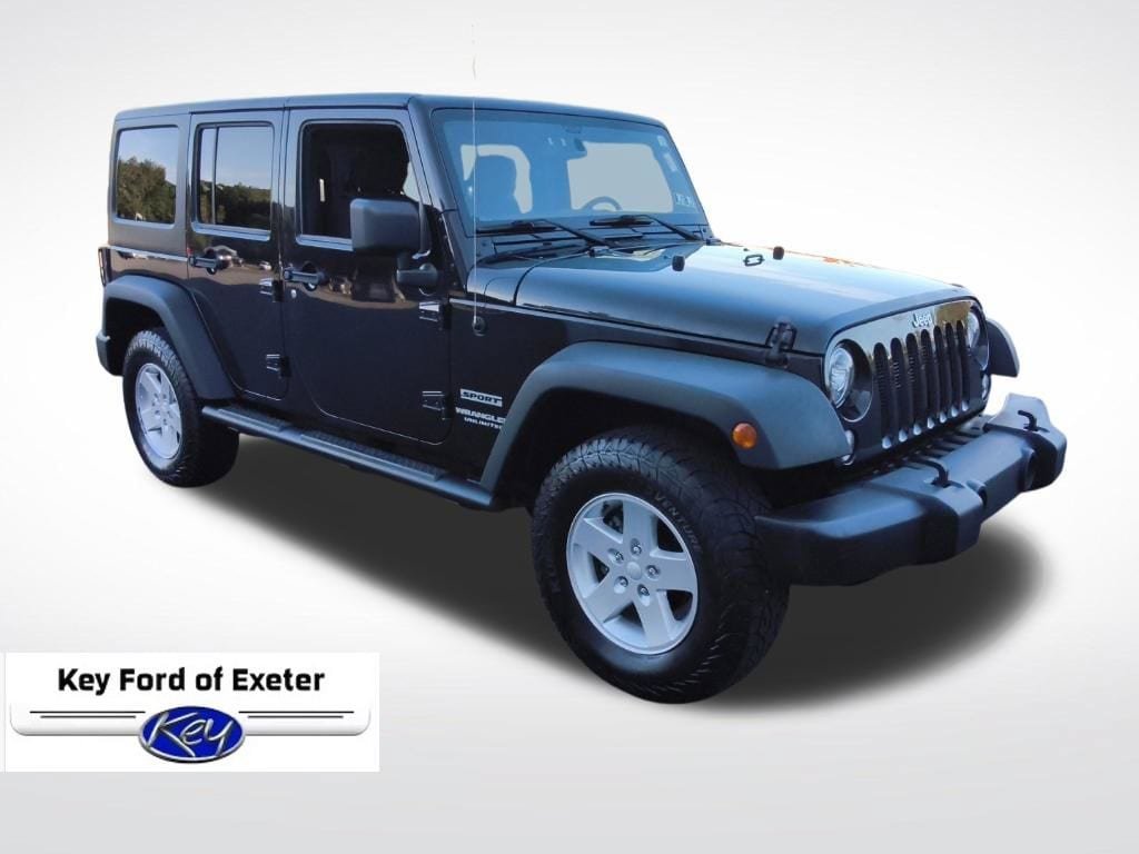Used 2017 Jeep Wrangler Unlimited Sport w/ Quick Order Package 24S AWD/4WD image 1