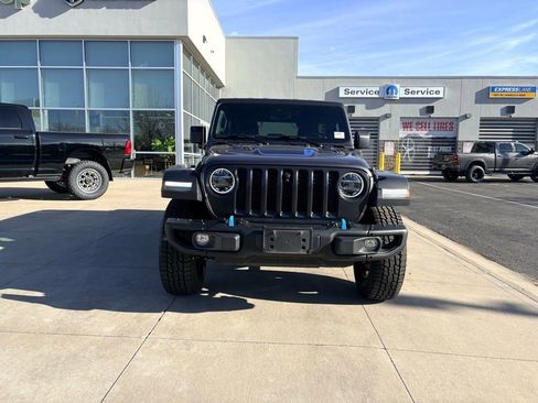 Used 2021 Jeep Wrangler Unlimited Rubicon 4xe w/ Steel Bumper Group image 2