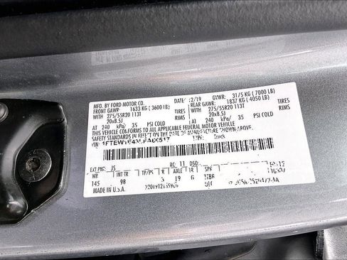 Used 2020 Ford F150 Platinum w/ Equipment Group 701A Luxury image 36