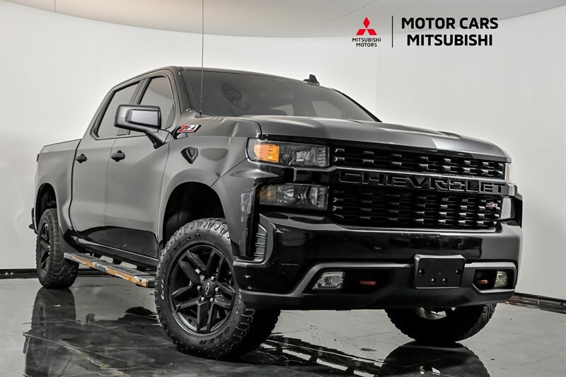 Used 2021 Chevrolet Silverado 1500 Custom Trail Boss AWD/4WD image 1