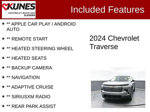 Used 2024 Chevrolet Traverse LT AWD/4WD image 2