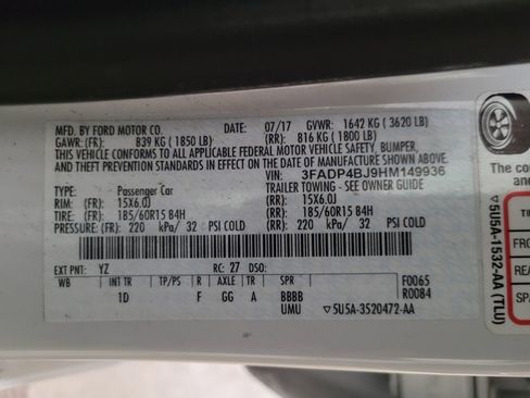 Used 2017 Ford Fiesta SE image 33