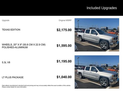 Used 2018 Chevrolet Silverado 1500 LT w/ Texas Edition image 5