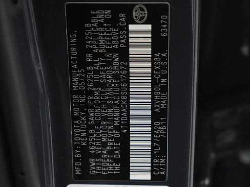 Used 2025 Toyota Camry SE image 27