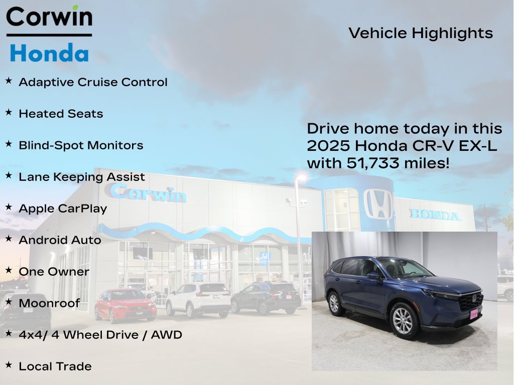 Used 2025 Honda CR-V EX-L image 6