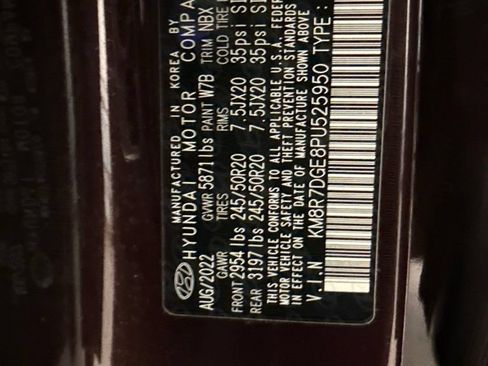 Used 2023 Hyundai Palisade Calligraphy AWD/4WD image 6