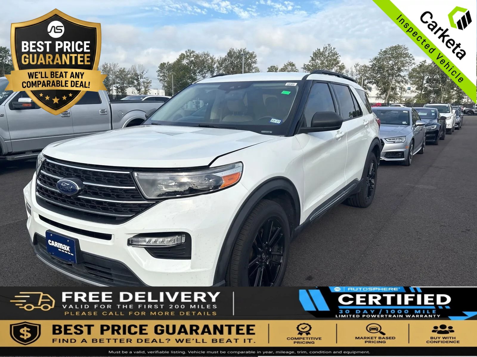 Used 2020 Ford Explorer XLT w/ Equipment Group 202A AWD/4WD image 1