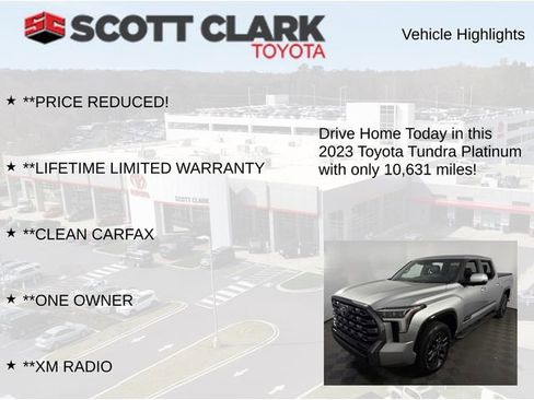 Used 2023 Toyota Tundra Platinum image 12
