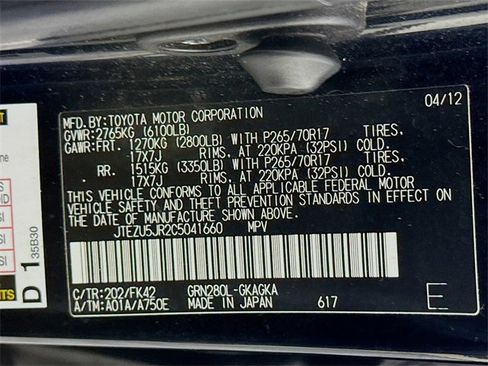 Used 2012 Toyota 4Runner SR5 image 32