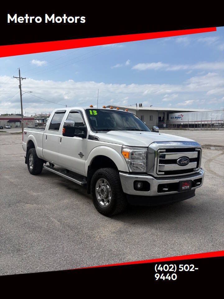 Used 2013 Ford F350 4x4 Crew Cab Super Duty image 1