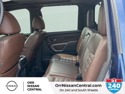 Used 2021 Nissan Titan Platinum Reserve w/ Moonroof Package AWD/4WD image 13