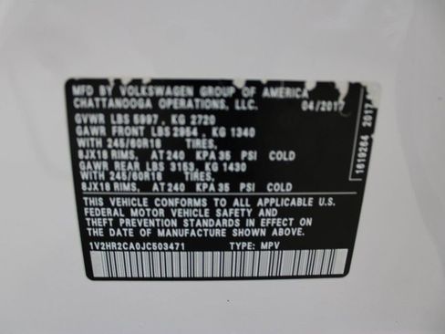 Used 2018 Volkswagen Atlas Launch Edition image 30