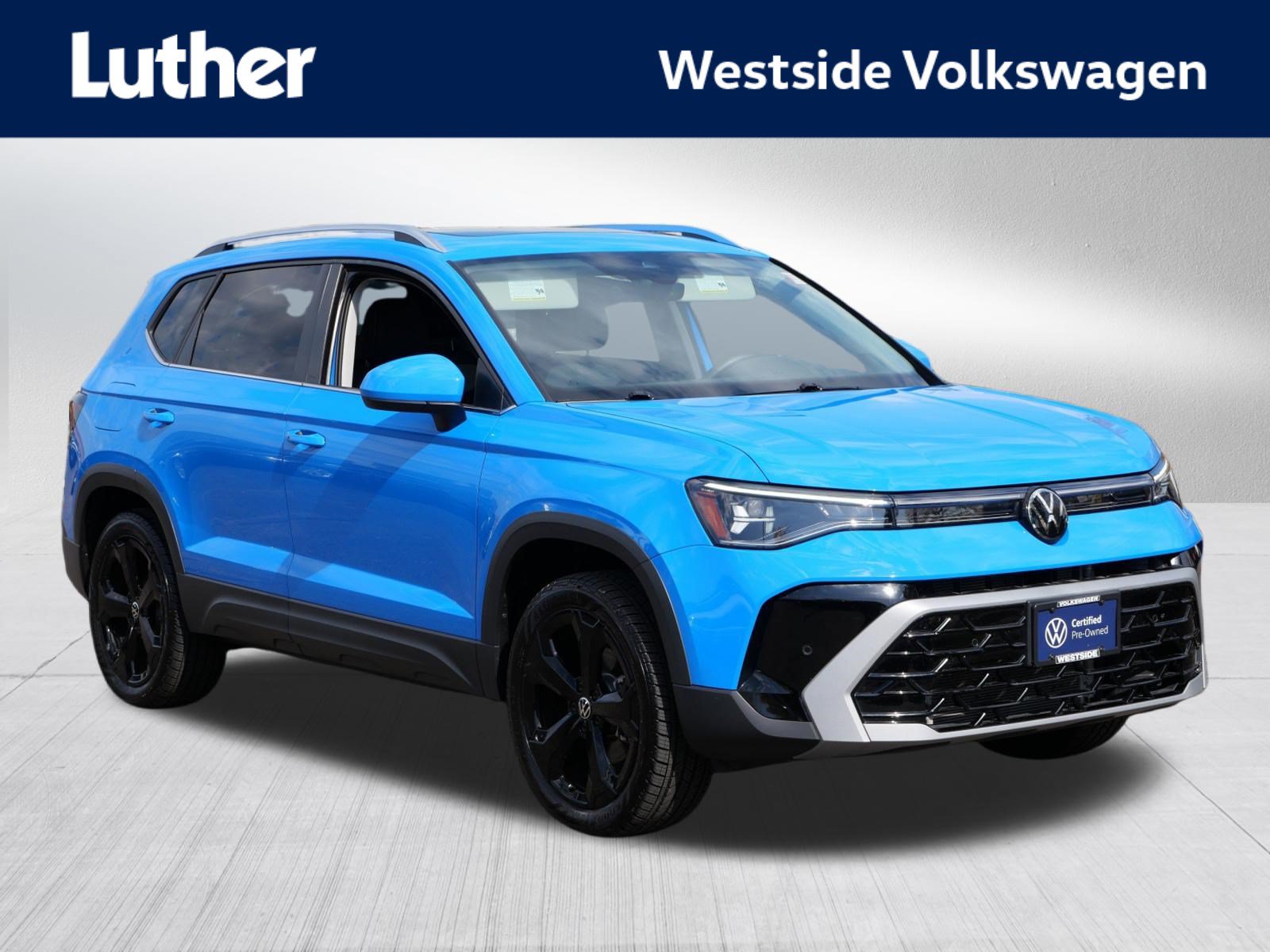 Certified 2025 Volkswagen Taos SEL AWD/4WD image 1