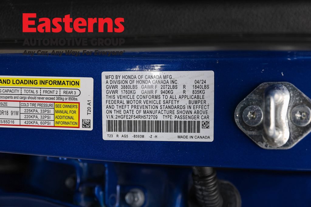 Used 2024 Honda Civic Sport image 34