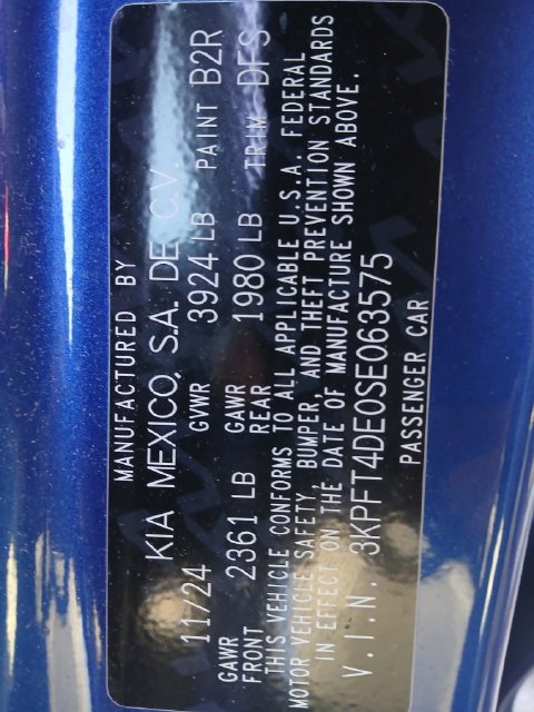 Certified 2025 Kia K4 FWD image 16