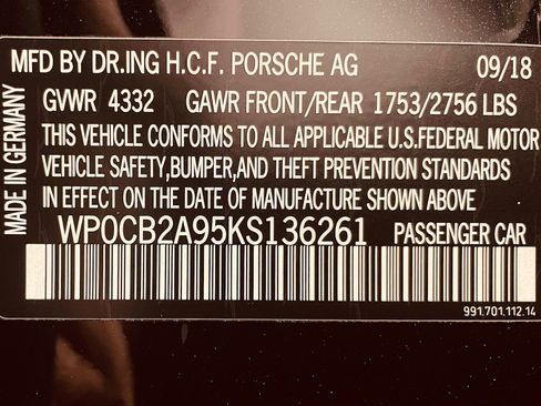 Used 2019 Porsche 911 Carrera S image 56