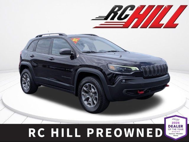 Used 2021 Jeep Cherokee Trailhawk AWD/4WD image 1