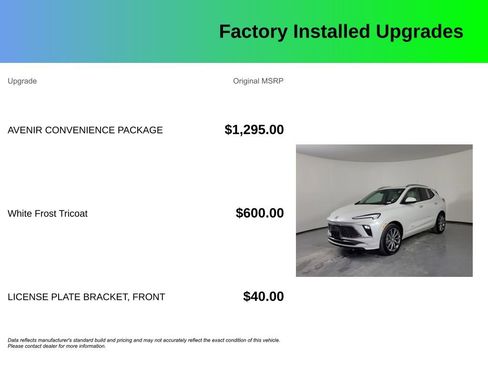 Used 2024 Buick Encore GX Avenir w/ Avenir Convenience Package FWD image 4
