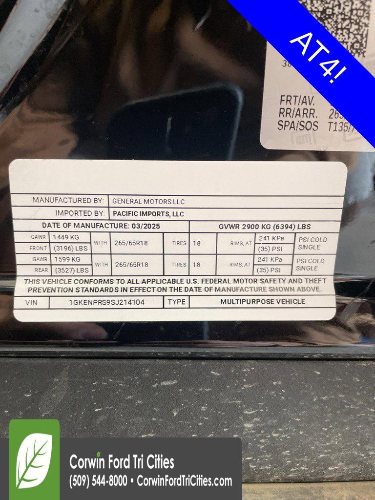 Used 2025 GMC Acadia AT4 AWD/4WD image 10