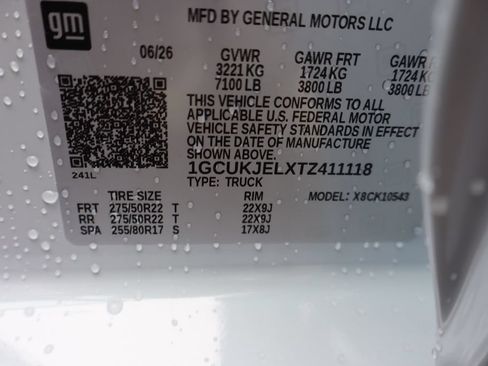 New 2026 Chevrolet Silverado 1500 High Country AWD/4WD image 17
