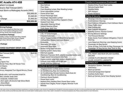 New 2026 GMC Acadia AT4 AWD/4WD image 5
