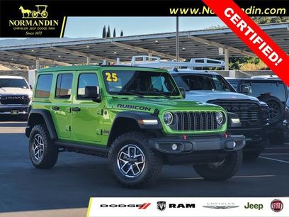 Certified 2025 Jeep Wrangler Unlimited Rubicon w/ Safety Group