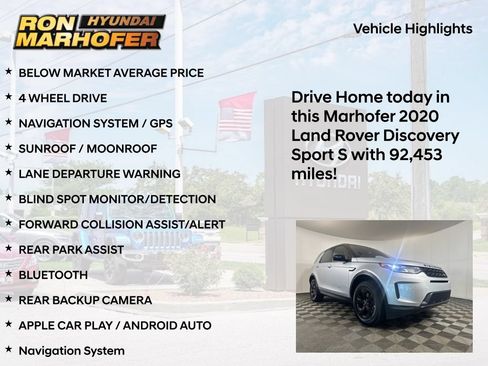 Used 2020 Land Rover Discovery Sport S AWD/4WD image 13
