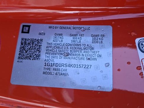 Used 2019 Chevrolet Camaro LT w/ RS Package image 24