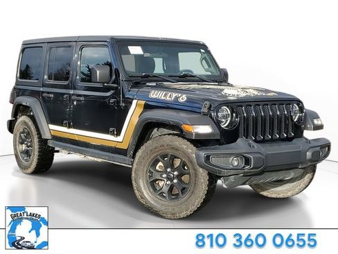 Used 2021 Jeep Wrangler Unlimited Sport AWD/4WD image 1