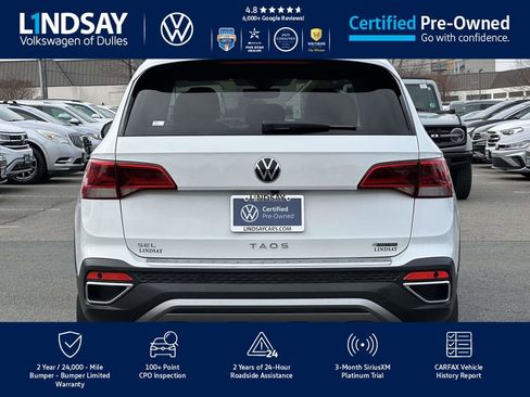 Certified 2023 Volkswagen Taos SEL image 6