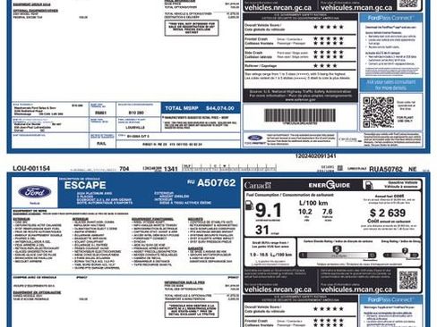 Used 2024 Ford Escape Platinum AWD/4WD image 7