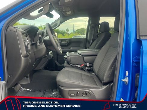 Used 2025 Chevrolet Silverado 1500 Custom w/ Turbomax Blackout Package RWD image 11