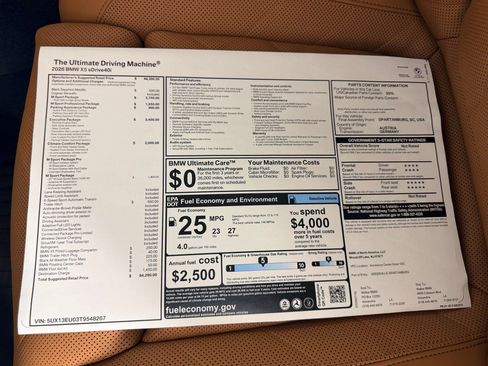 New 2026 BMW X5 sDrive40i w/ Executive Package RWD image 26