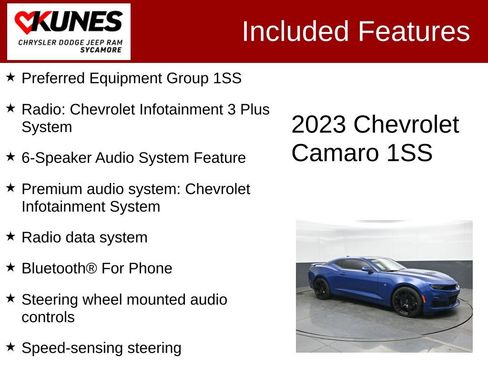 Used 2023 Chevrolet Camaro SS RWD image 3