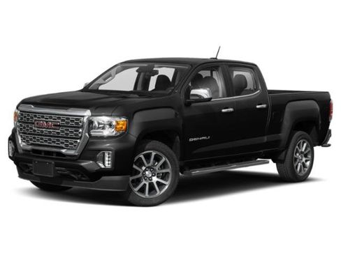 Certified 2022 GMC Canyon Denali w/ Denali Black Edition Package AWD/4WD image 1