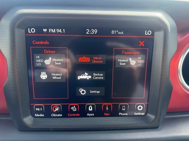 Used 2022 Jeep Gladiator Rubicon w/ LED Lighting Group AWD/4WD image 19