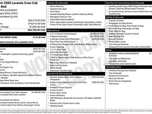 Used 2018 RAM 2500 Laramie w/ Protection Group image 14