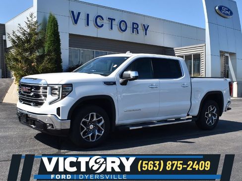 Used 2025 GMC Sierra 1500 SLT w/ SLT Premium Plus Package AWD/4WD image 1