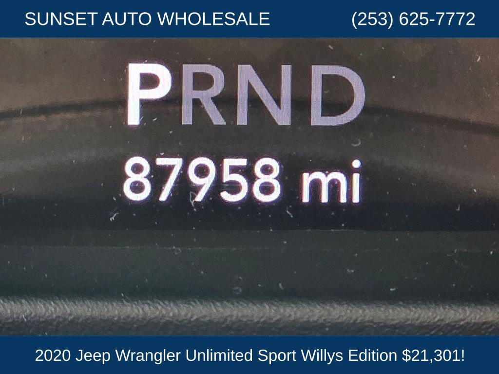 Used 2020 Jeep Wrangler Unlimited Sport AWD/4WD image 42