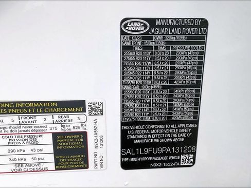 Used 2023 Land Rover Range Rover Sport SE Dynamic image 33